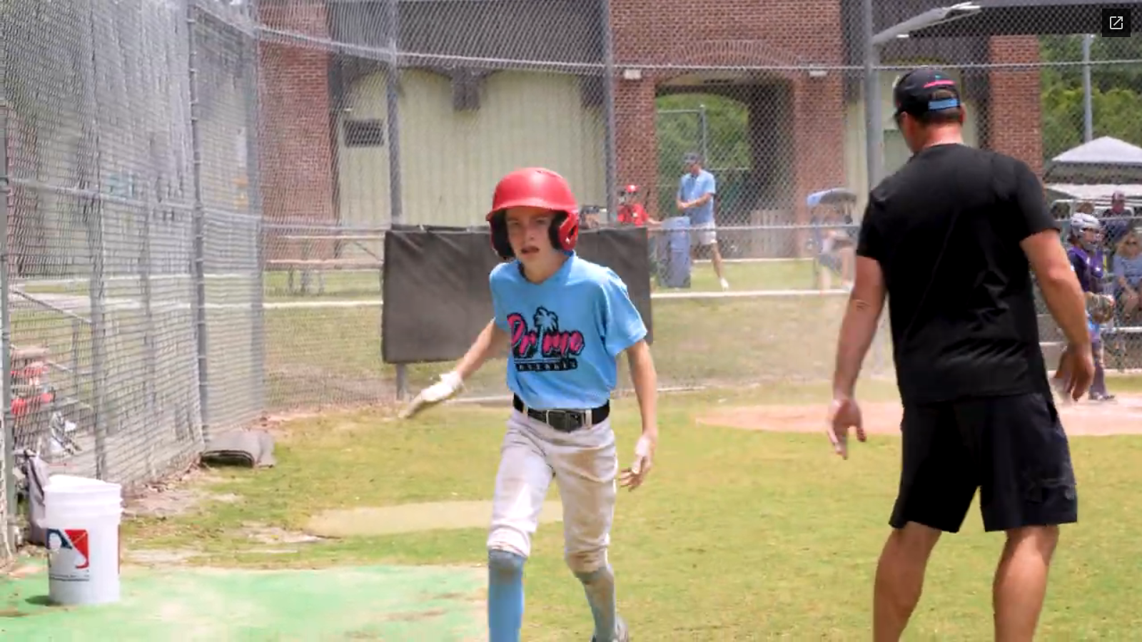 Still frame from Baseball Marketing