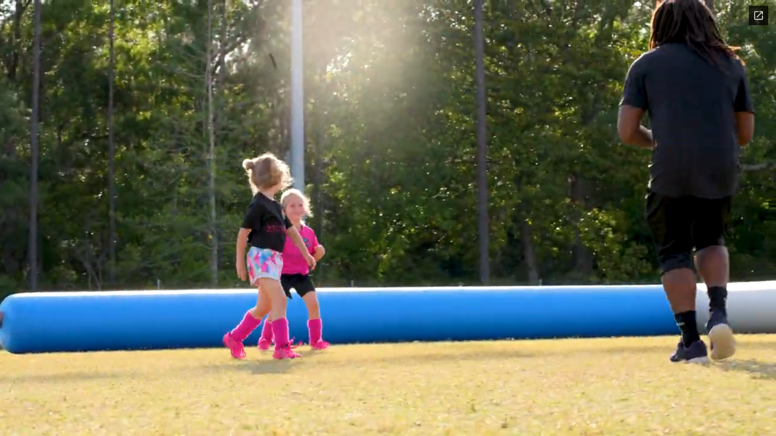 Still frame from Prime Soccer